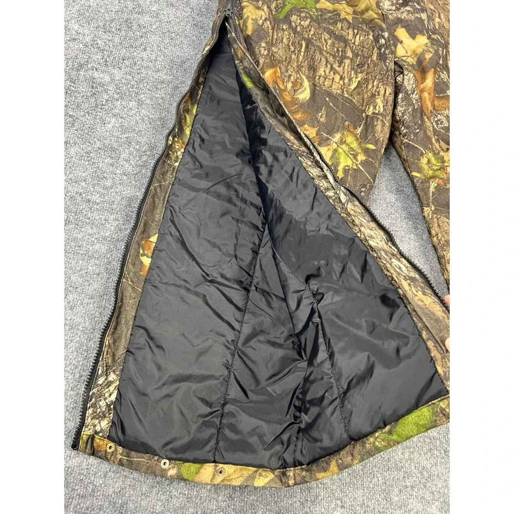Cabelas Mens 3XL Mossy Oak Break-Up Insulated Full Side Zip Hunting Pants Camo
